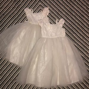 Lot 2 Flower Girl/ Formal toddler dresses